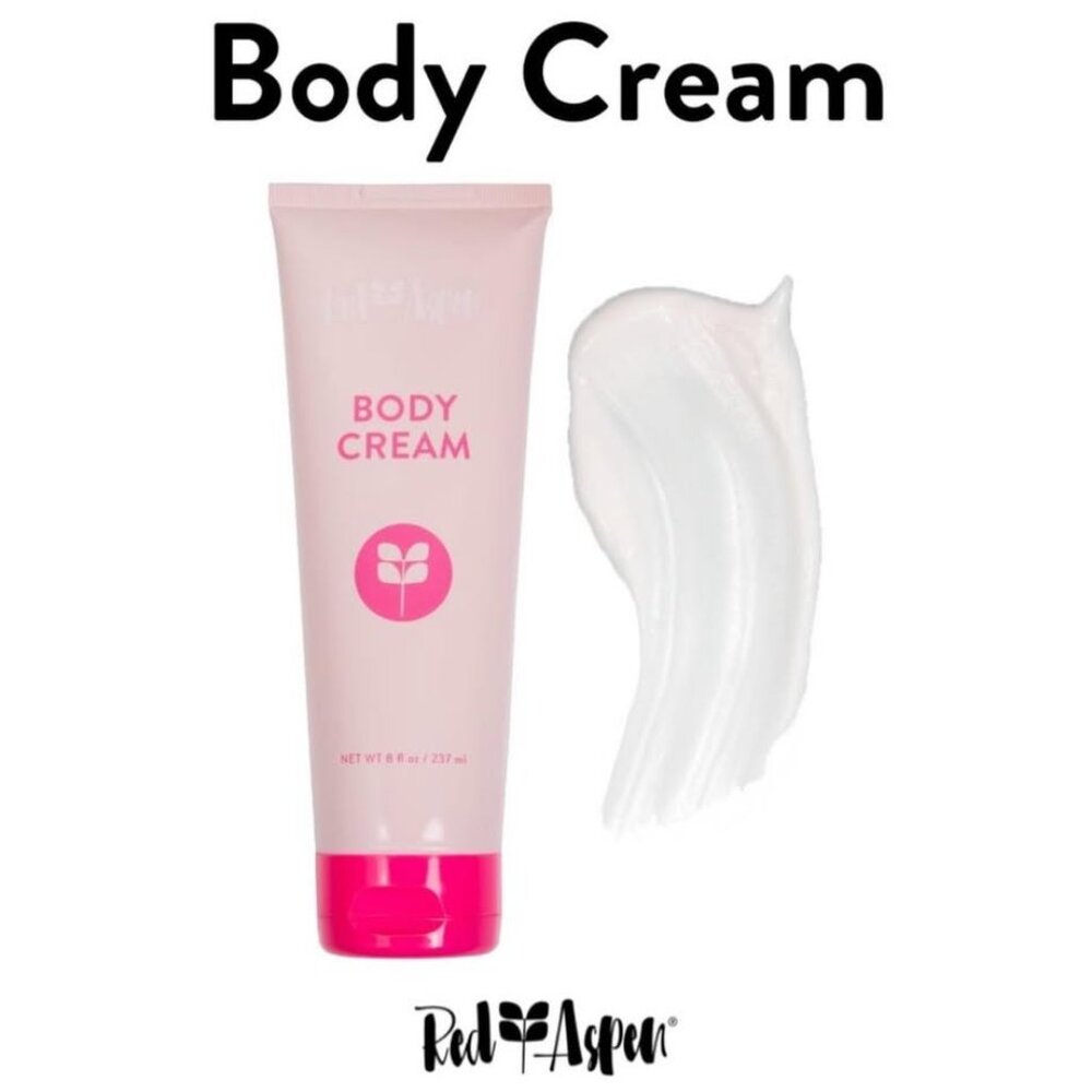NWT Red Aspen Body Cream with Cocoa Butter NEW
